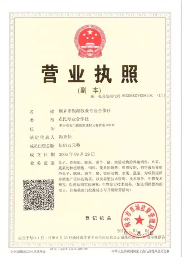 营业执照