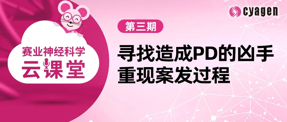 赛业神经科学云课堂第三期：寻找造成帕金森病的凶手，重现案发过程