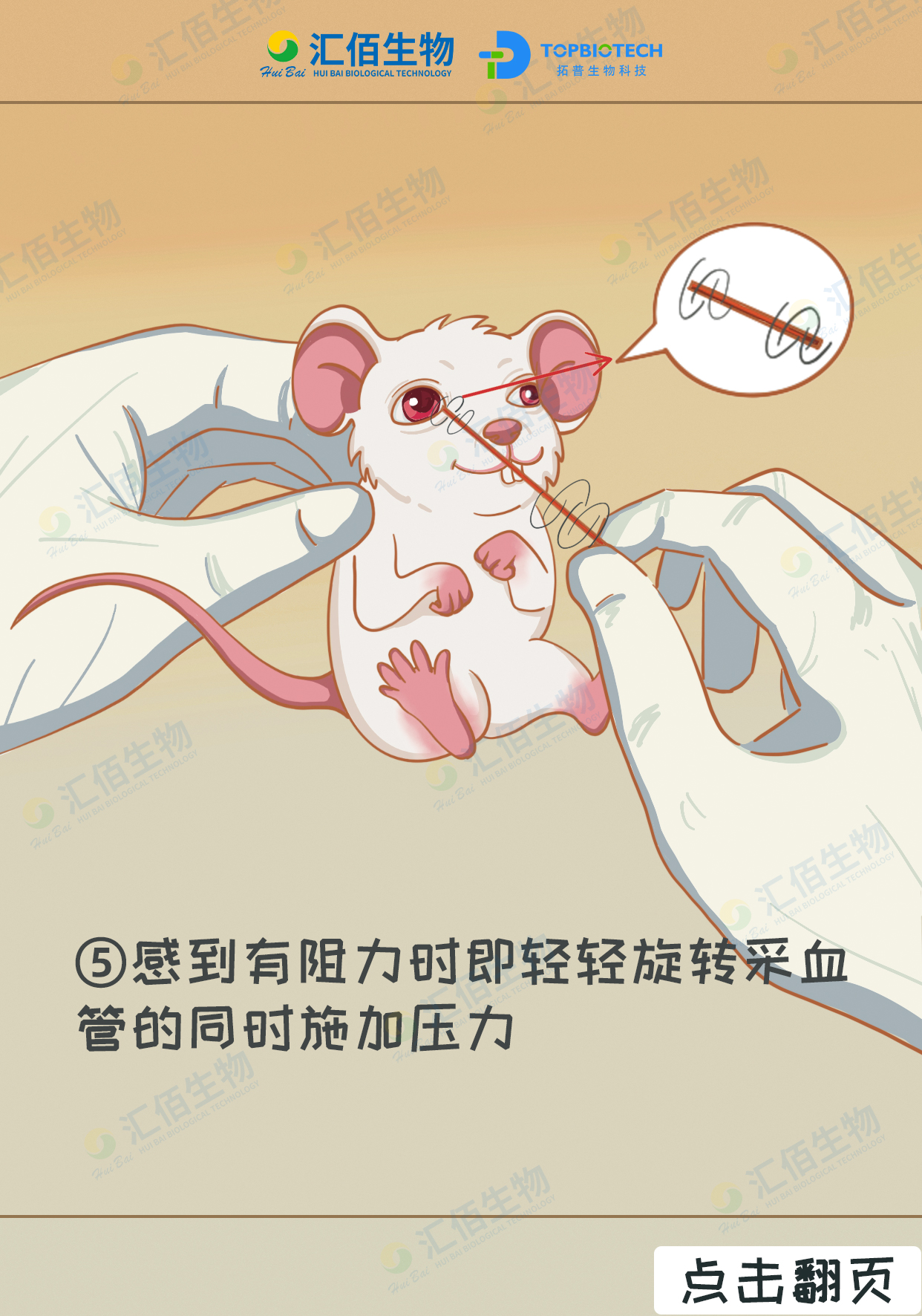 05步骤五：感到有阻力时即轻轻旋转采血管的同时施加压力.jpg