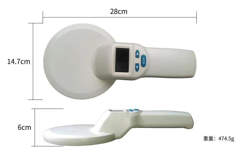 瑞佰创 大小鼠、动物芯片手持扫描器RBC-S03 动物电子标签识读器
