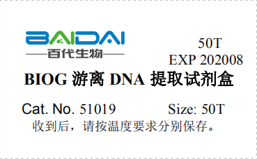 BIOG血清血浆游离DNA提取试剂盒