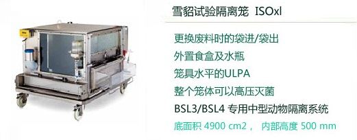 中型动物隔离笼-IsoXL