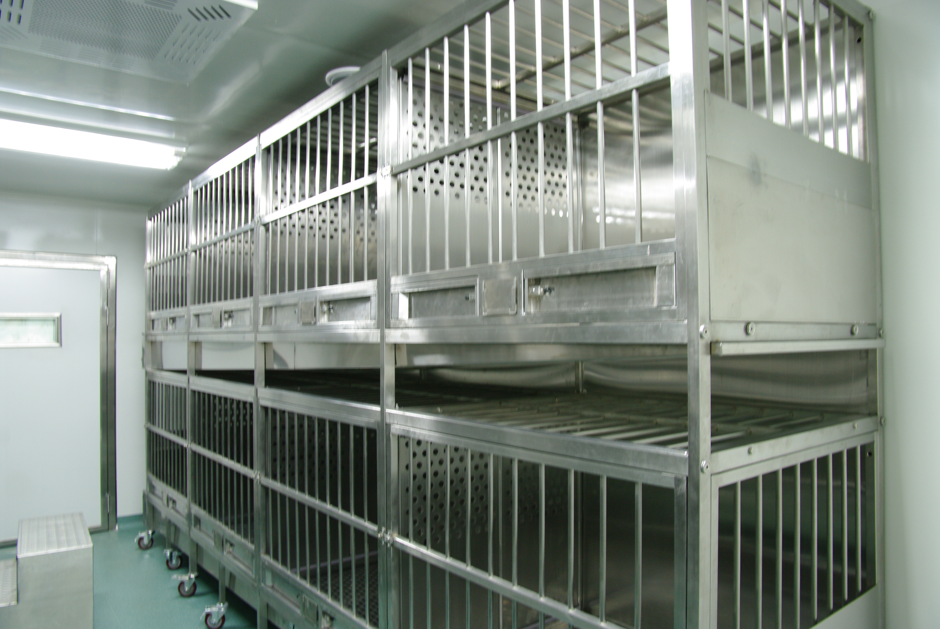 不锈钢一体式猪犬通用笼具