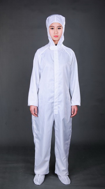 SPF动物房动物中心耐高温无尘四连体服无尘洁净服